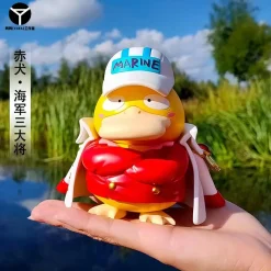 Psyduck Cosplay Sakazuki Akainu & Borsalino Kizaru - ONE PIECE Pokemon Resin Statue - YAYA Studios