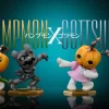 Pumpmon & Gottsumon - Digimon Resin Statue - MIMAN Studios