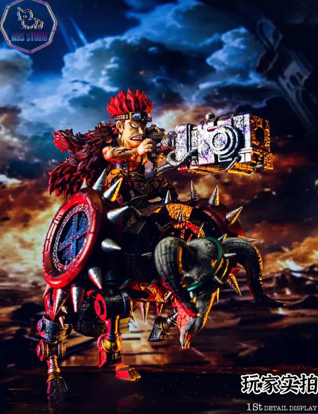 Punk Corna Dio Eustass Kid - ONE PIECE Resin Statue - MDS Studio