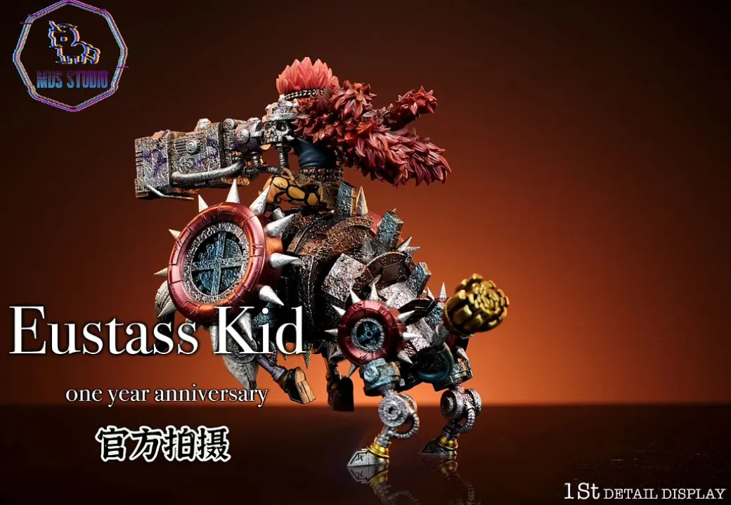 Punk Corna Dio Eustass Kid - ONE PIECE Resin Statue - MDS Studio