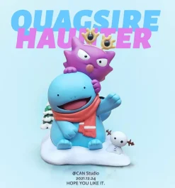 Quagsire & Haunter - Pokemon Resin Statue - Can Studios