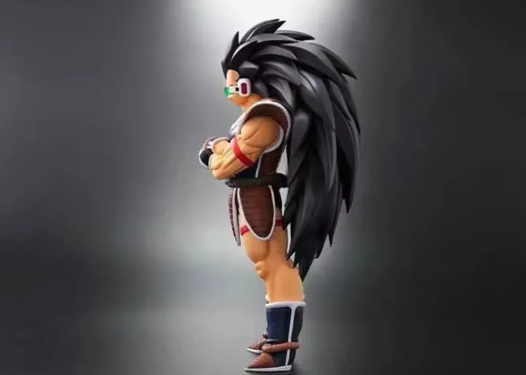 Raditz & Normal Person with Power Level 5 - Dragon Ball Official Statue - PLEX