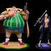 Red Hair Pirates Lucky Roux & Warrior Man - ONE PIECE Resin Statue - Black Studios