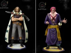 Red Hair Pirates Yasopp & Rockstar - ONE PIECE Resin Statue - Black Studios