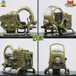 Red Ribbon Army helicopter with LED - Dragon Ball Resin Statue - JacksDo Studios