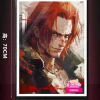 Red-Haired Shanks Decorative Painting - ONE PIECE Decorative Painting - AMaoHuaShe Studio