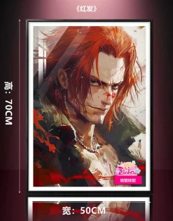 Red-Haired Shanks Decorative Painting - ONE PIECE Decorative Painting - AMaoHuaShe Studio
