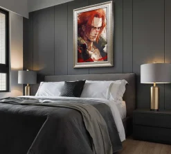 Red-Haired Shanks Decorative Painting - ONE PIECE Decorative Painting - AMaoHuaShe Studio