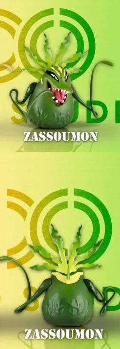 RedVegiemon & Vegiemon & Weedmon/ Zassoumon - Digimon Resin Statue - XO Studio