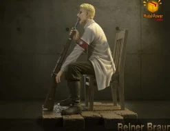 Reiner Braun Swallow Gun - Attack On Titan Resin Statue - Model Power Studio