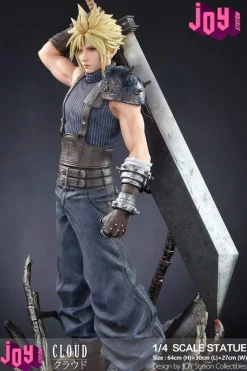 Remake Ver. Cloud Strife - (FF7) Final Fantasy VII Resin Statue - Joy Station Collection