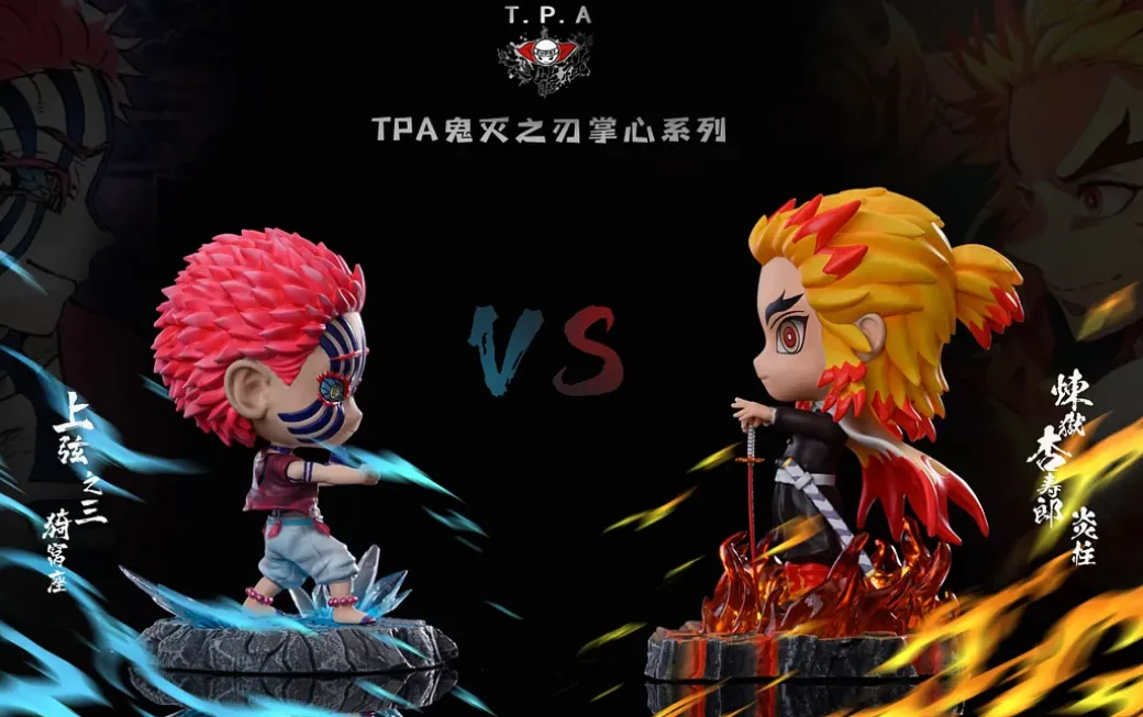 Rengoku Kyoujurou vs Akaza - Demon Slayer: Kimetsu no Yaiba Resin Statue - T.P.A Super Studios