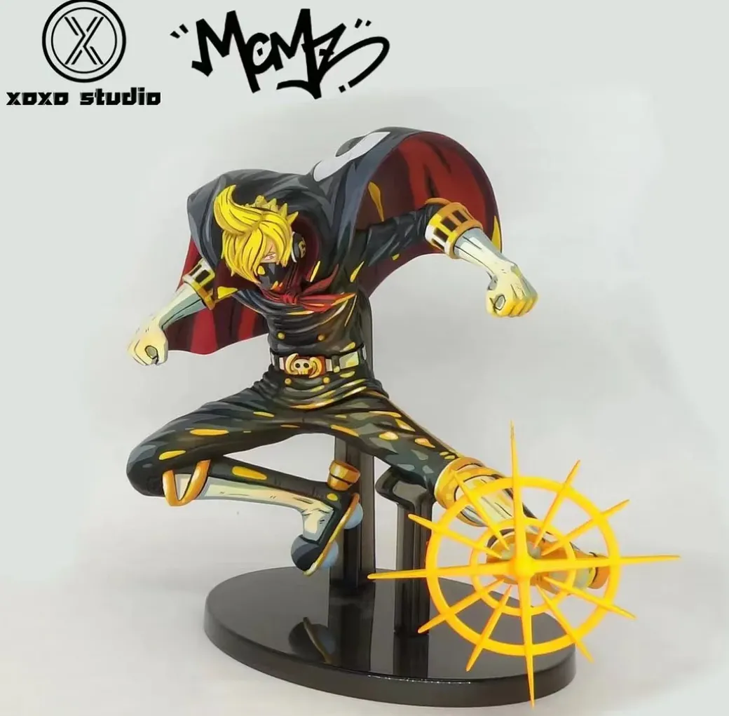Repaint BRC Raid Suit Sanji Comic Ver. - ONE PIECE Statue - XOXO Studios