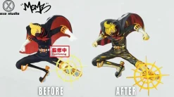 Repaint BRC Raid Suit Sanji Comic Ver. - ONE PIECE Statue - XOXO Studios