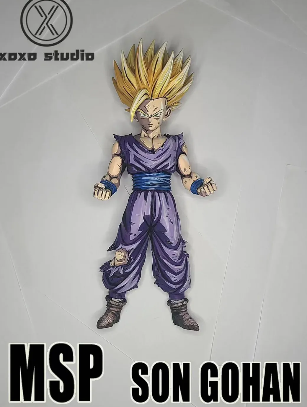 Repaint MSP Son Gohan Comic ver. - Dragon Ball Statue - XOXO Studios