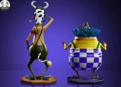 Revolutionary Army Series 001 Ushiano & Gambo - ONE PIECE Resin Statue - Clone Studios