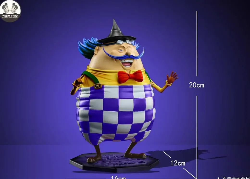 Revolutionary Army Series 001 Ushiano & Gambo - ONE PIECE Resin Statue - Clone Studios