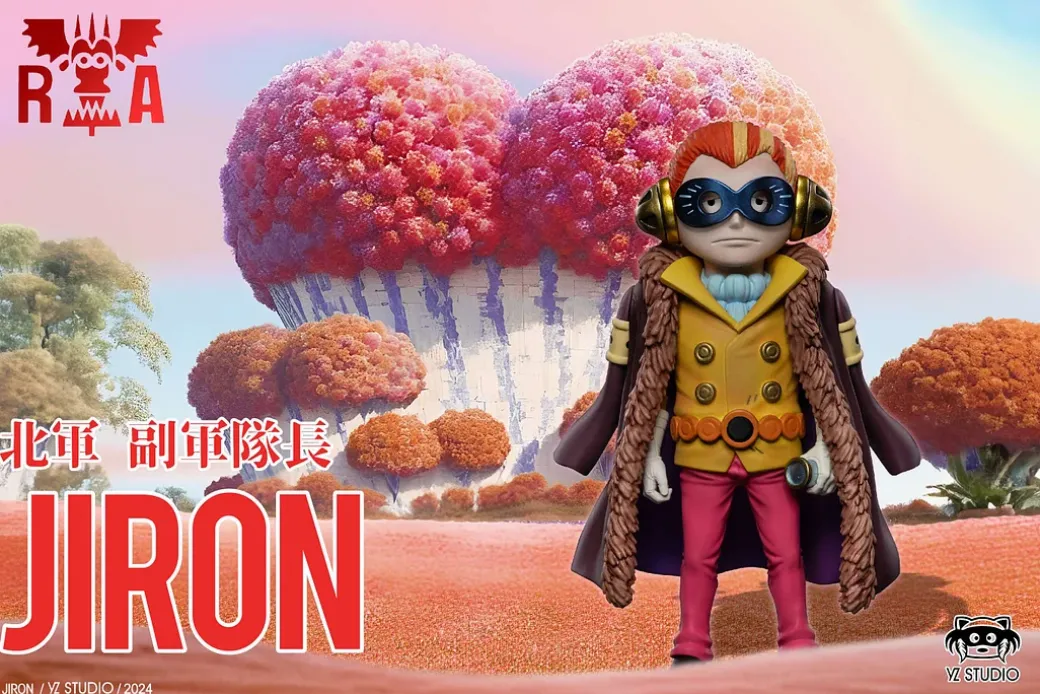 Revolutionary Army Series 004 Jiron - ONE PIECE Statue - YZ Studios