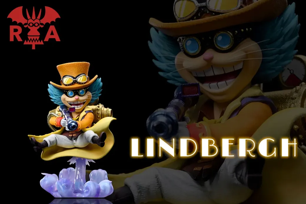 Revolutionary Army Series 005 Lindbergh - ONE PIECE Resin Statue - A Plus Studios