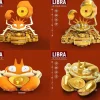 Rich in The World Krabby & Money in the Hand Krabby – Pokemon Resin Statue – LIBRA Studios