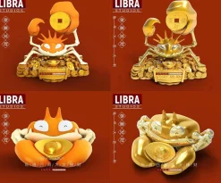 Rich in The World Krabby & Money in the Hand Krabby – Pokemon Resin Statue – LIBRA Studios