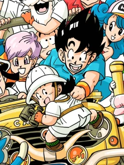 Riding Car Family Portrait Decoration Painting - Dragon Ball - Xingkong Studio