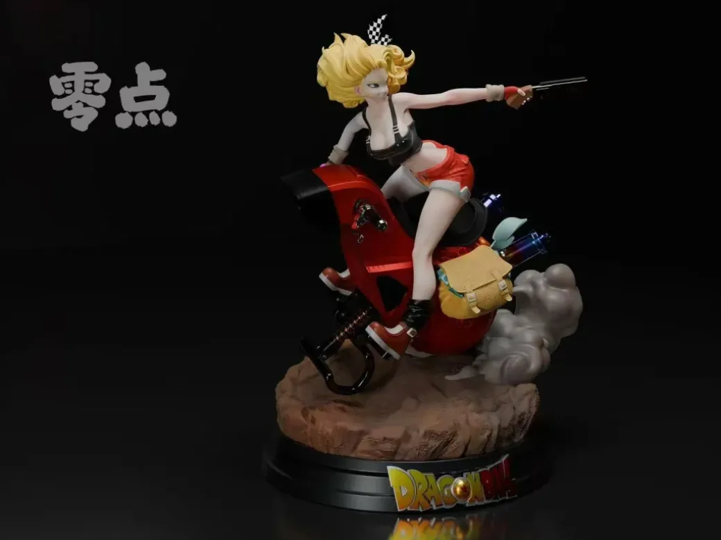 Riding Motorcycle Launch - Dragon Ball Resin Statue - LingDian Studios