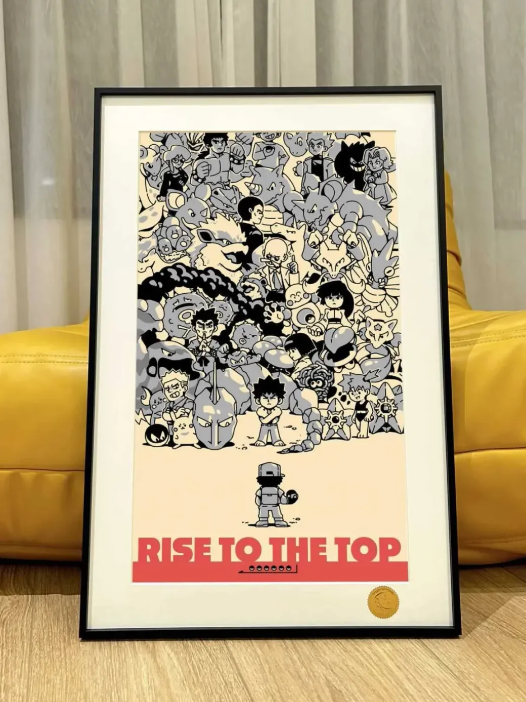 Rise To The Top Decorative Painting - Pokemon - Xingkong Studio
