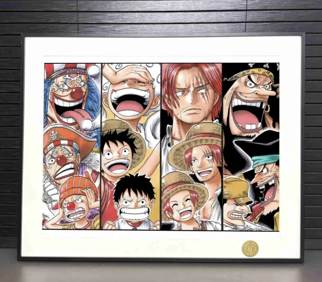 Road to Four Emperors Decorative Painting - ONE PIECE - H-TWO Studio
