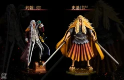 Rocks Pirates Series 002 Shiki the Golden Lion & Captain John - ONE PIECE Resin Statue - Black Studios