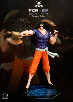 Roger Pirates Resonance Series 001 Scopper Gaban - ONE PIECE Resin Statue - Black Studios