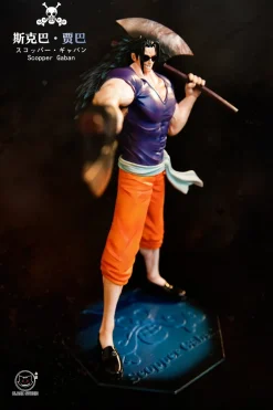 Roger Pirates Resonance Series 001 Scopper Gaban - ONE PIECE Resin Statue - Black Studios