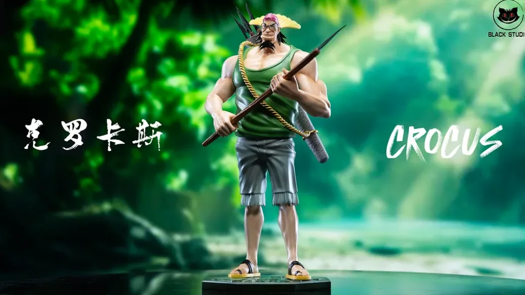 Roger Pirates Resonance Series 002 Silvers Rayleigh & Crocus - ONE PIECE Resin Statue - Black Studios