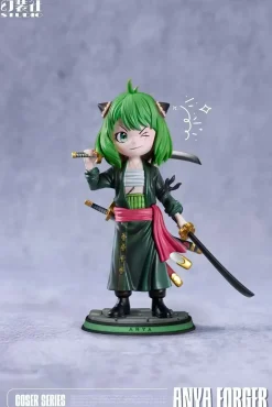 Roronoa Zoro Cosplay Anya Forger - ONE PIECE SPY X FAMILY Resin Statue - HuanZhuangShe Studio