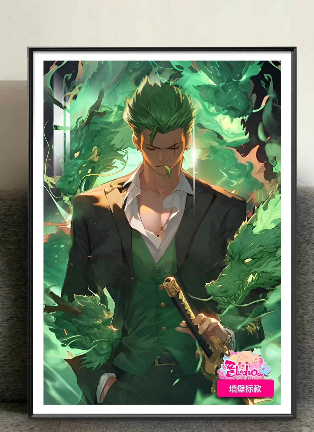 Roronoa Zoro Decorative Painting - ONE PIECE Decorative Painting - AMaoHuaShe Studio