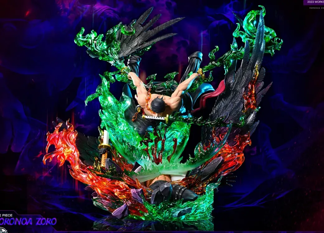 Roronoa Zoro vs King - ONE PIECE Resin Statue - TataKau Studio