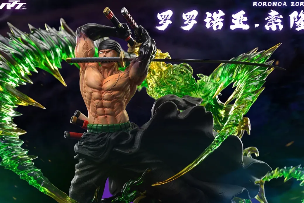 Roronoa Zoro with LED - ONE PIECE Resin Statue - ATT Studio