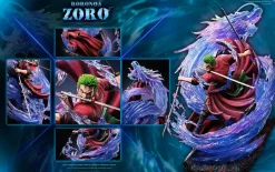 Roronoa Zoro with LED - ONE PIECE Resin Statue - Three Knives Studio
