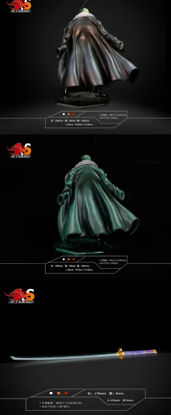 Roronoa Zoro's Cloak & Enma Sword - ONE PIECE Resin Statue - AS Studios