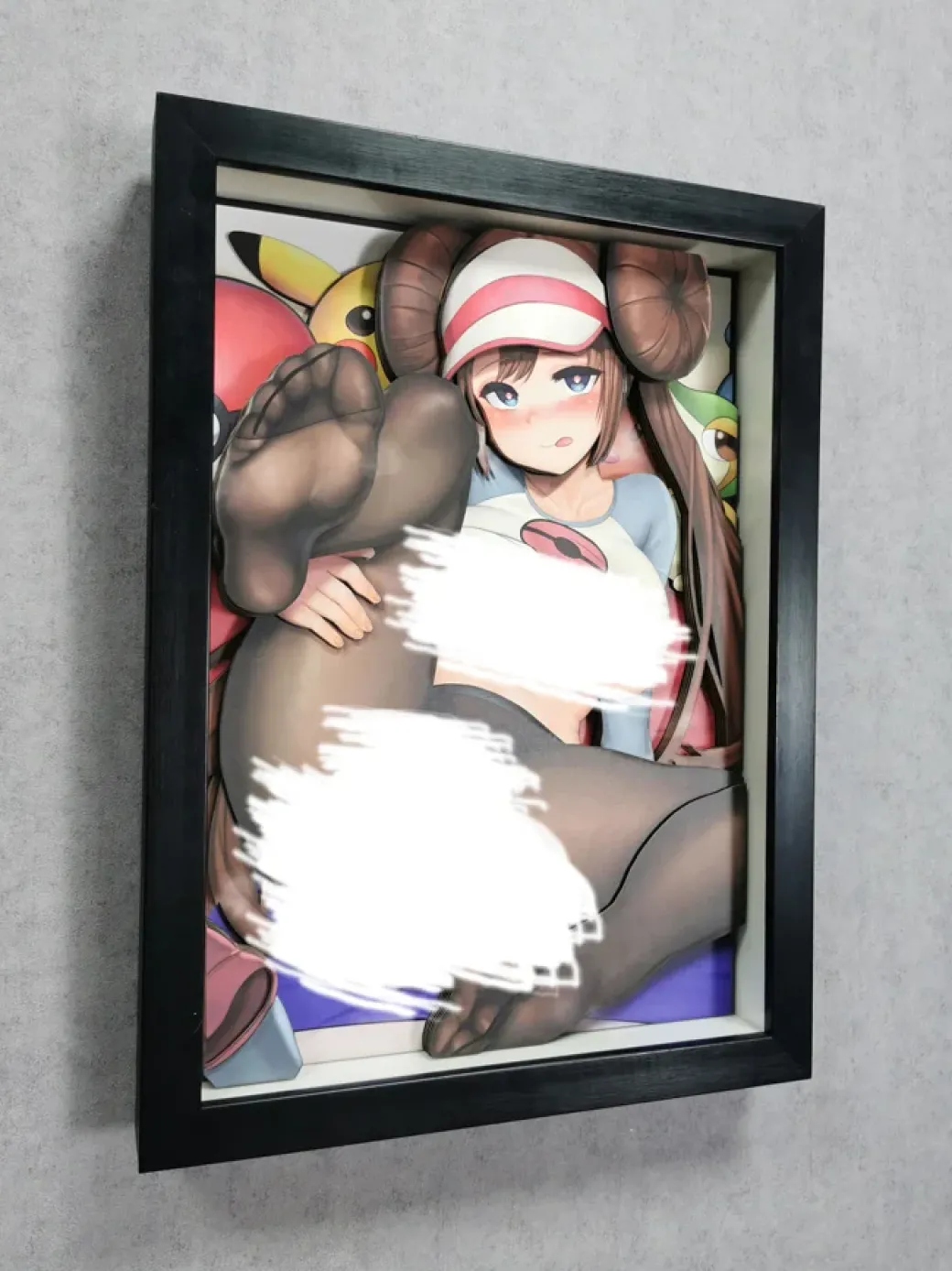 Rosa 3D Decoration Painting - Pokemon - Dorobou Neko Studio