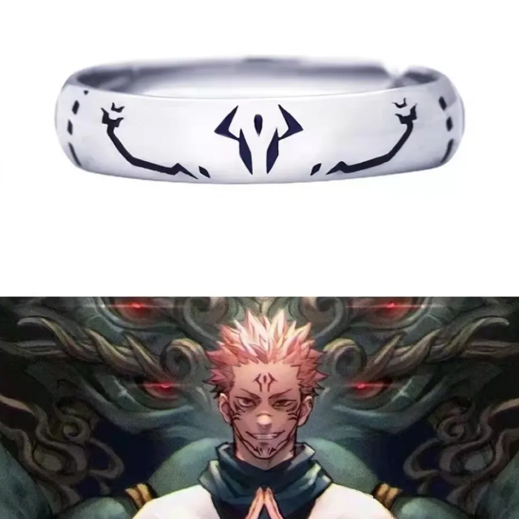 Ryomen Sukuna Cursed Mark Ring - Free Shipping - Jujutsu Kaisen