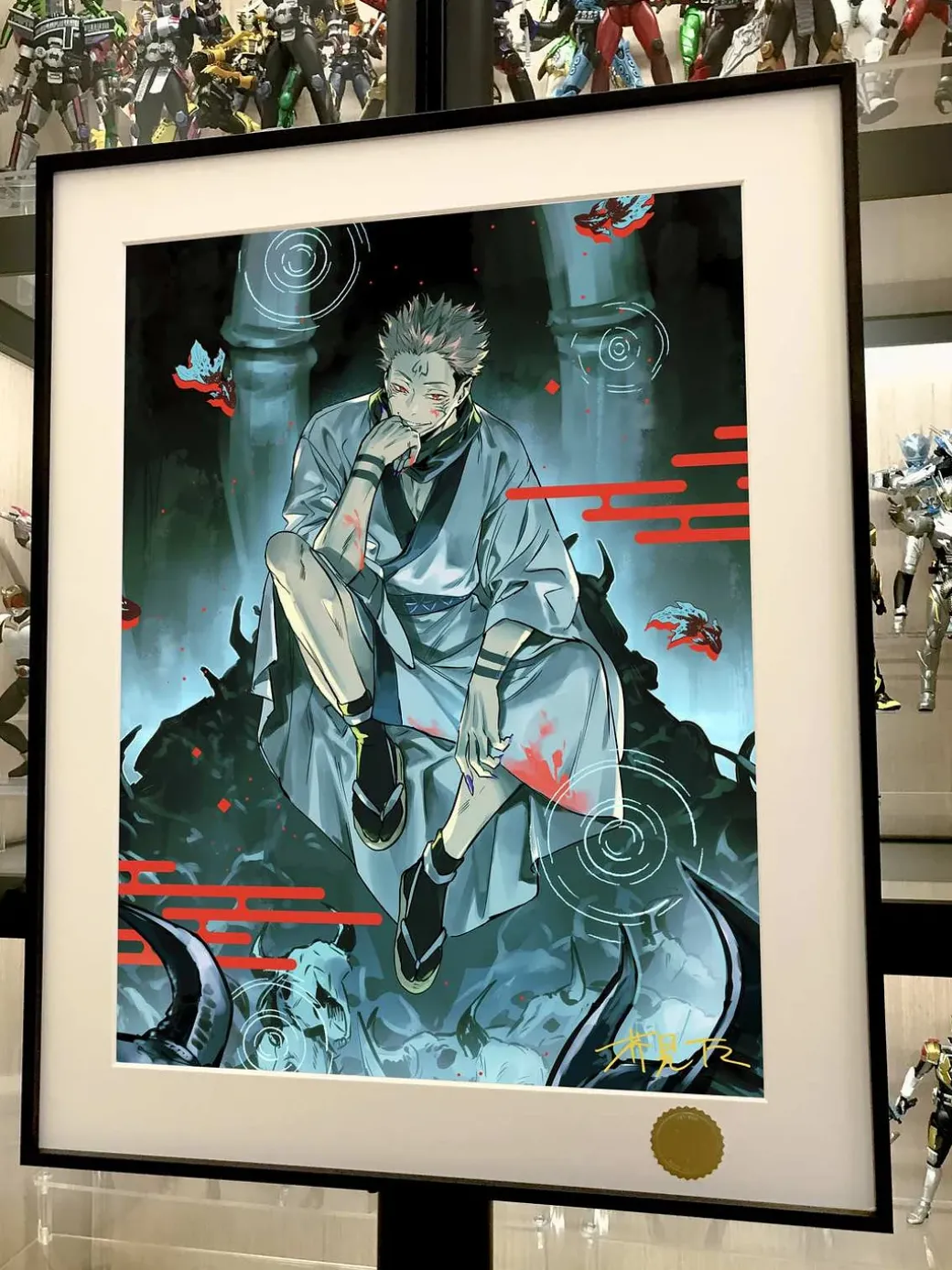 Ryomen Sukuna Decorative Painting - Jujutsu Kaisen - Xingkong Studio