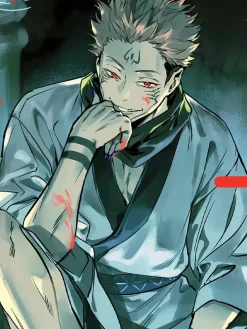 Ryomen Sukuna Decorative Painting - Jujutsu Kaisen - Xingkong Studio