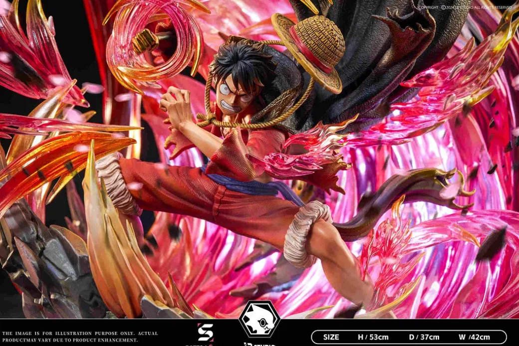 Ryuo Monkey D. Luffy with LED - ONE PIECE Resin Statue - LB-Studio