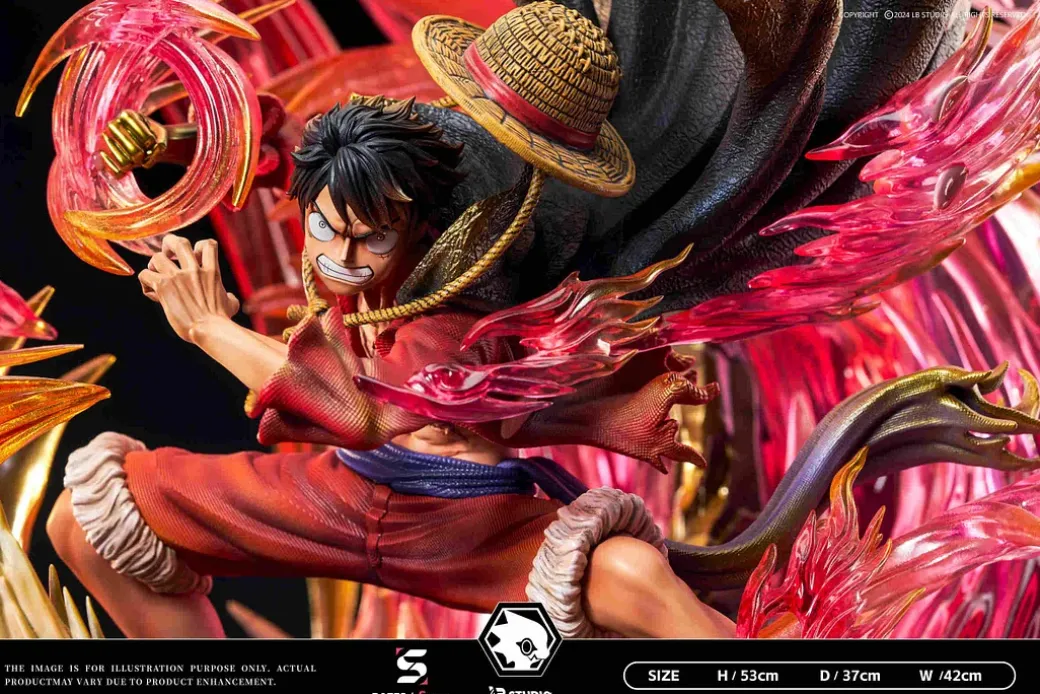 Ryuo Monkey D. Luffy with LED - ONE PIECE Resin Statue - LB-Studio