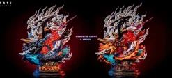 S- & S+ Scale Nika Monkey D. Luffy VS Beast Form Kaido with LED - ONE PIECE Resin Statue - DAYU Studios