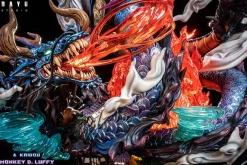S- & S+ Scale Nika Monkey D. Luffy VS Beast Form Kaido with LED - ONE PIECE Resin Statue - DAYU Studios