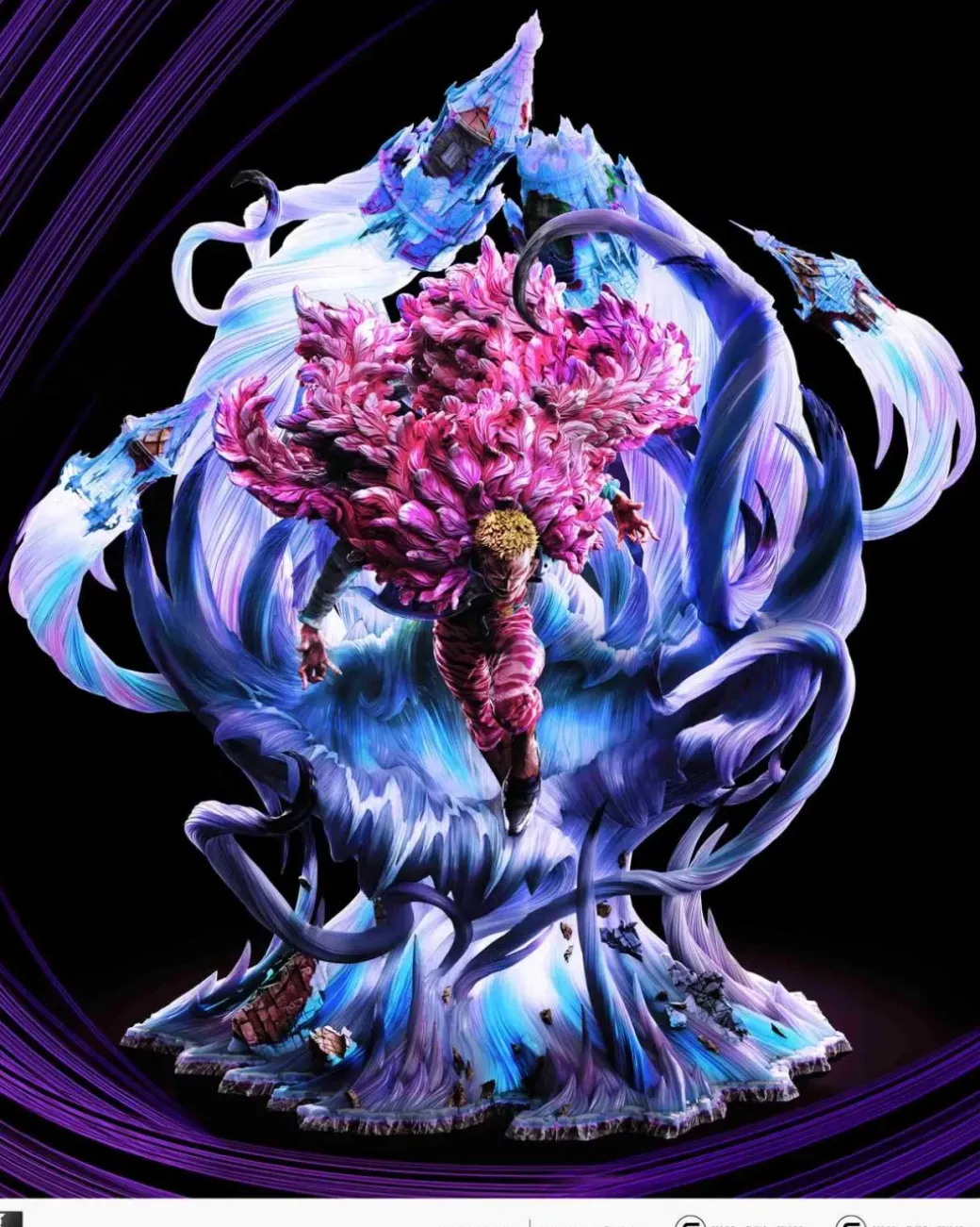 S- Scale Donquixote Doflamingo - ONE PIECE Resin Statue - LAST SLEEP Studios