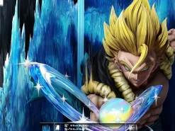 S- Scale Gogeta with LED - Dragon Ball Resin Statue - LAST SLEEP Studios