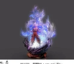 S Scale Susanoo Ultra Instinct Max Son Goku with LED - Dragon Ball Resin Statue - GOD Studio